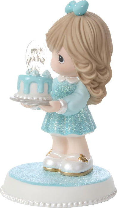 Precious Moments : Brunette Birthday Girl