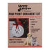 Sammy Brown Paw Print Ornament Kit packaging with a dog and cat on a white background