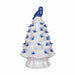 Opportunities 7.5-inch Bluebird Tree decorative figurine featuring colorful bluebirds perched among detailed tree branches for tabletop home décor.