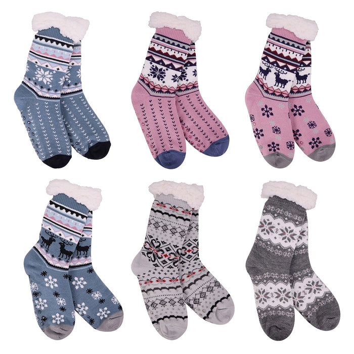 Opportunities : Skyline Cottage Thermal Slipper Socks-BOGO FREE