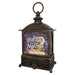 Decorative lantern with 'I Love You to the Moon and Back' text on a white background