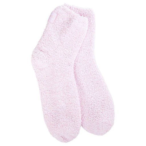 orchid pink quarter socks