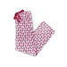Sink into ultimate comfort with these Velvety Fleece PJ Bottoms in a delightful Pink Candy Canes pattern