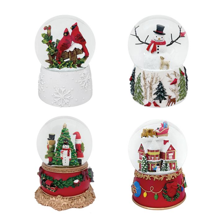 Opportunities : Musical Holly Jolly Holidays Water Globe