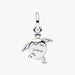 Silver turtle charm with 'Trust the Journey 2026' engraving on a white background