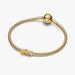 Yellow gold ring with a diamond, finished in rhodium plating, celebrating the bond between mother and child.