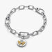 PANDORA Butterfly Medallion Charm with mixed-metal finish, detailed butterfly design and SOMNIARE AUDE engraving