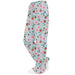 Opportunities Strawberries in the Meadow pants featuring a colorful strawberry and floral meadow print on soft, comfortable fabric with a relaxed fit for lounging or casual wear.