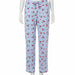 Opportunities Long Pants Polka Dot Cherry featuring a playful cherry and polka dot print on soft, lightweight fabric with a relaxed fit for lounging and casual wear.