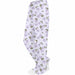 Opportunities Purple Peoria Paradise Mirabeau lounge pants featuring a vibrant purple floral-inspired print on soft, lightweight fabric with a relaxed fit for everyday comfort.