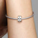 This Pandora Clear Sparkling Row Clip Charm adds elegant sparkle and balance to your Pandora Moments bracelet.