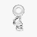 Baby teddy bear dangle charm with a cute and playful design