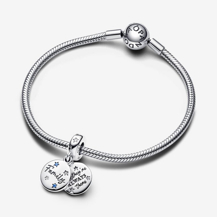 PANDORA : Family Love Double Dangle Charm