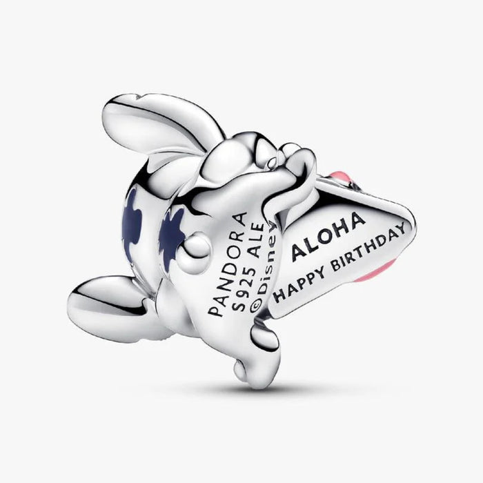 Celebrate a special moment with the Disney Stitch Birthday Cake Charm, a fun addition to your charm collection. 