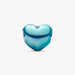 Add a dash of colour to your collection with our Metallic Sky Blue Heart. 