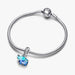 The Blue Murano Glass Elephant Dangle Charm is a colorful ode to a majestic creature.