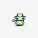 Pandora Climbing Frog Charm featuring a playful frog in a climbing pose.