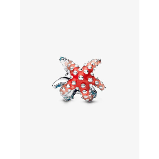 Pandora Colorful Starfish Mini Charm featuring a colorful ocean-inspired starfish design.
