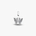 Elegant Pandora butterfly charm adorned with a shimmering white opal, symbolizing grace and transformation.