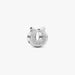 Pandora Textured Horseshoe Mini Charm in sterling silver with a detailed textured finish.