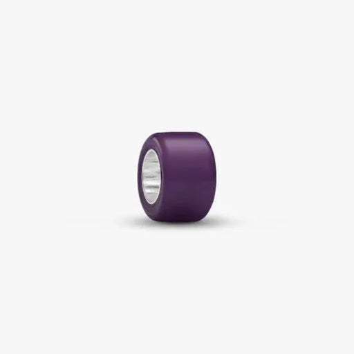 Purple Murano Glass Mini Charm featuring a petite purple glass design