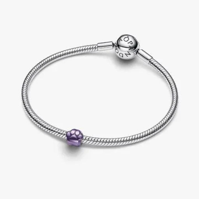 Purple Paw Mini Charm featuring a cute purple paw design
