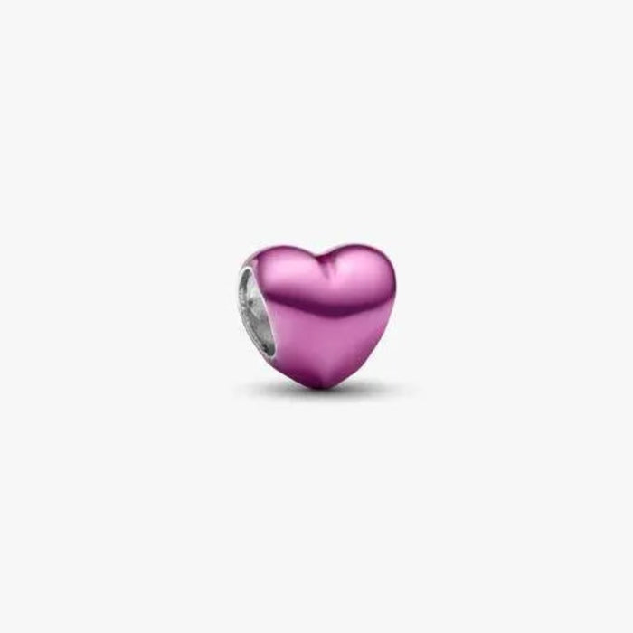 Pink Heart Mini Charm featuring a petite pink heart design
