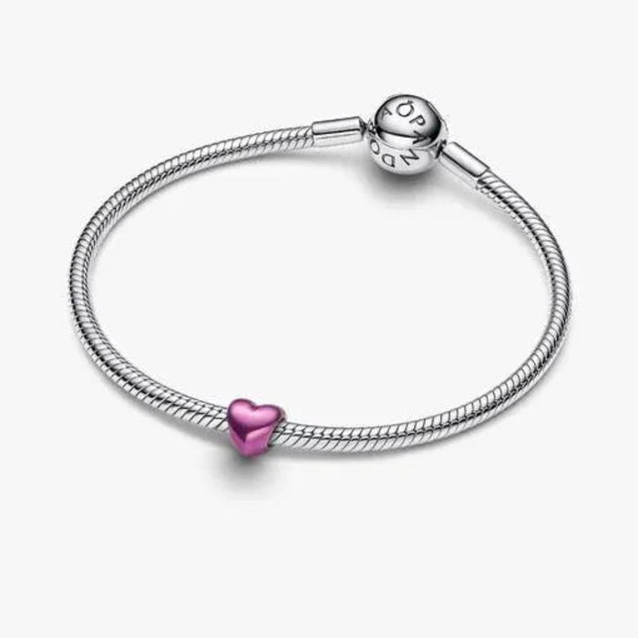 Pink Heart Mini Charm featuring a petite pink heart design
