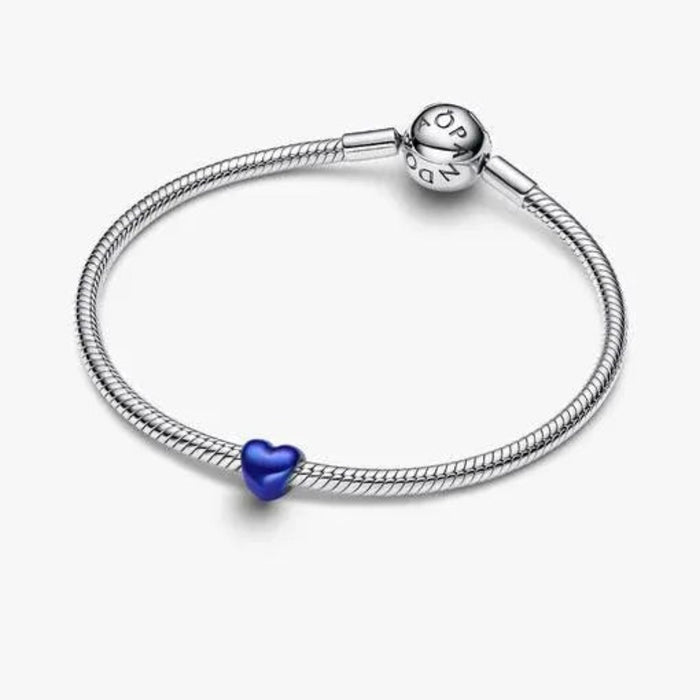 Blue Heart Mini Charm featuring a petite blue heart design