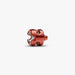 Orange Puzzle Piece Mini Charm featuring a vibrant puzzle piece