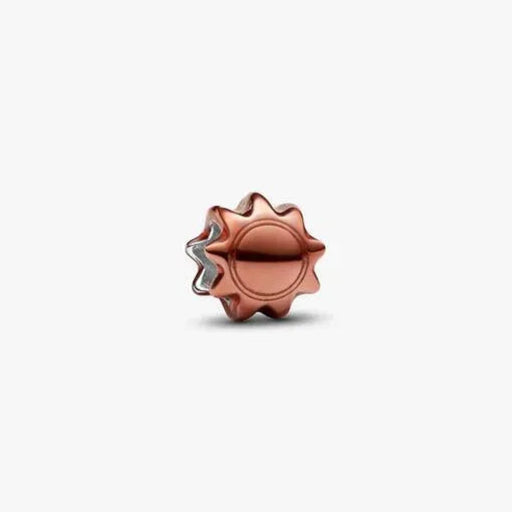 Orange Sun Mini Charm featuring a vibrant orange sun