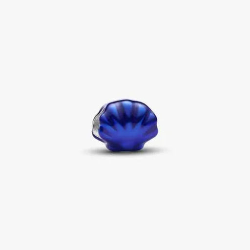 Blue Shell Mini Charm featuring a petite blue seashell design
