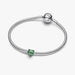 Green Owl Mini Charm featuring a cute green owl