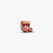 Orange Music Note Mini Charm featuring a vibrant orange musical note