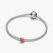 Orange Music Note Mini Charm featuring a vibrant orange musical note
