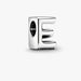 This Pandora Letter Charm - “E” adds a personal touch to your jewelry collection. 
