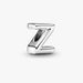 Pandora Letter Charm “Z” featuring a stylish alphabet design, perfect for adding a personalized initial to a Pandora charm bracelet.