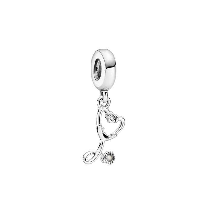 PANDORA : Stethoscope Heart Dangle Charm at Annie's Hallmark