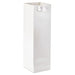 Hallmark : 13" Embossed Silver Rings Wine Gift Bag
