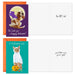 Hallmark Halloween greeting cards with dogs and cats in costumes