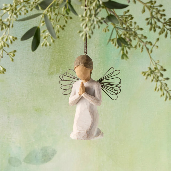Willow Tree : Angel of Prayer Ornament - For those who believe in the power of prayer