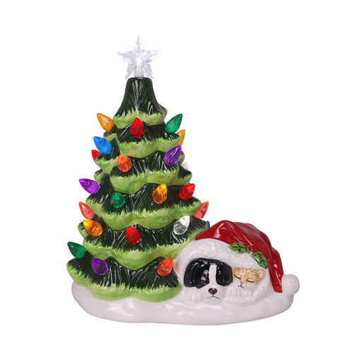 8" Dreaming of Treats LED Ceramic Tree - 8" Dreaming of Treats LED Ceramic Tree