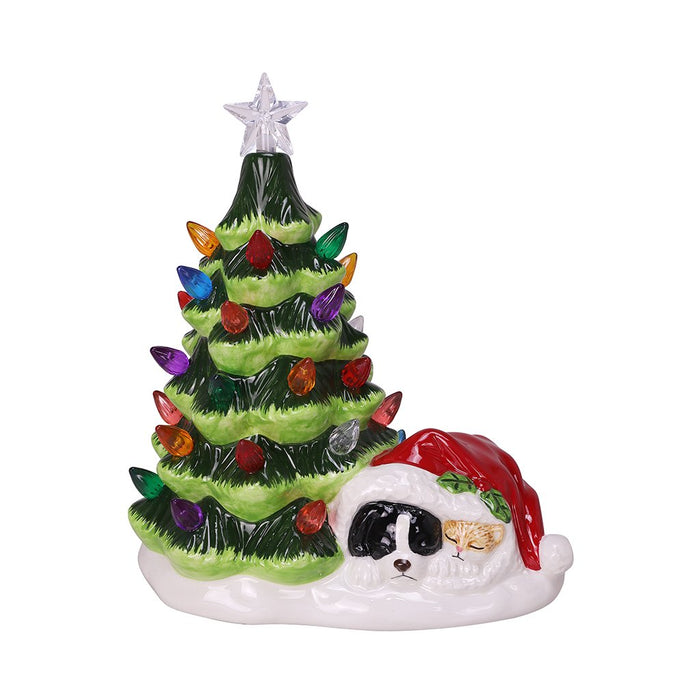 8" Dreaming of Treats LED Ceramic Tree - 8" Dreaming of Treats LED Ceramic Tree