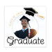 This Malden 4"x4" Graduate Square Picture Frame offers a charming way to celebrate a special graduation achievement. 