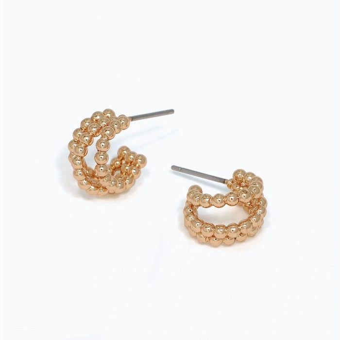 Their lightweight design ensures all-day comfort, making them the perfect accessory for everyday wear or layering with other earrings.