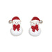 Periwinkle Dandy Snowmen with Bow Ties Earrings, featuring charming snowman designs and festive details for holiday styling.