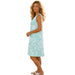 Habitat Peruvian Cotton Vintage Scroll Easy Dress - Mint brings effortless comfort and timeless style to your everyday wardrobe.