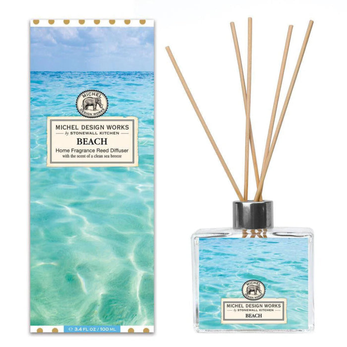 Infuses your home with a fresh, beach-inspired fragrance