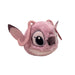 A plush pink toy with an oversized nose, exuding a friendly and playful appearance.