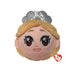 A stuffed toy wearing a crown, showcasing a playful and royal character.